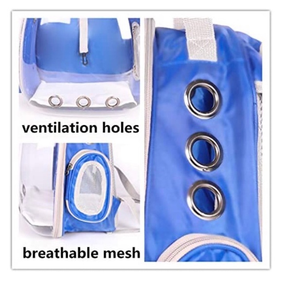✨ Host Pick x 3✨ Hard Sided Bubble Backpack Pet Carrier Cat/Dog Airline Approved - Picture 3 of 15